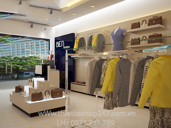 thiết kế shop thời trang giá rẻ