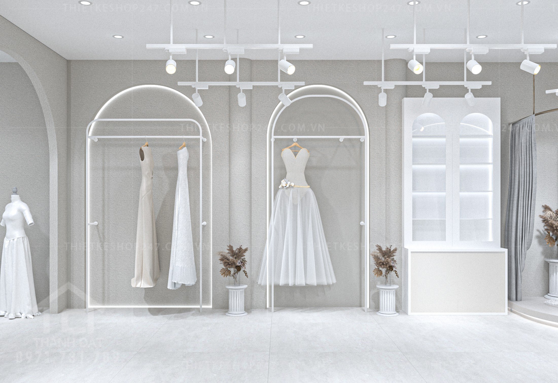 Mẫu thiết kế studio áo cưới đẹp