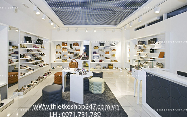 Thiết kế cửa hàng giày dép đẹp
