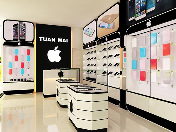 Thiết kế shop điện thoại