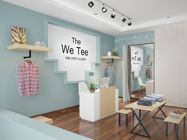 Thiết kế shop quần áo đẹp