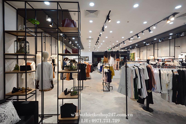 Thiết kế shop thời trang đẹp