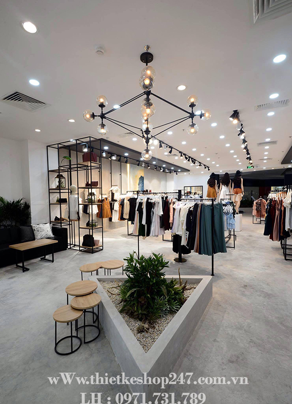 Thiết kế shop thời trang đẹp