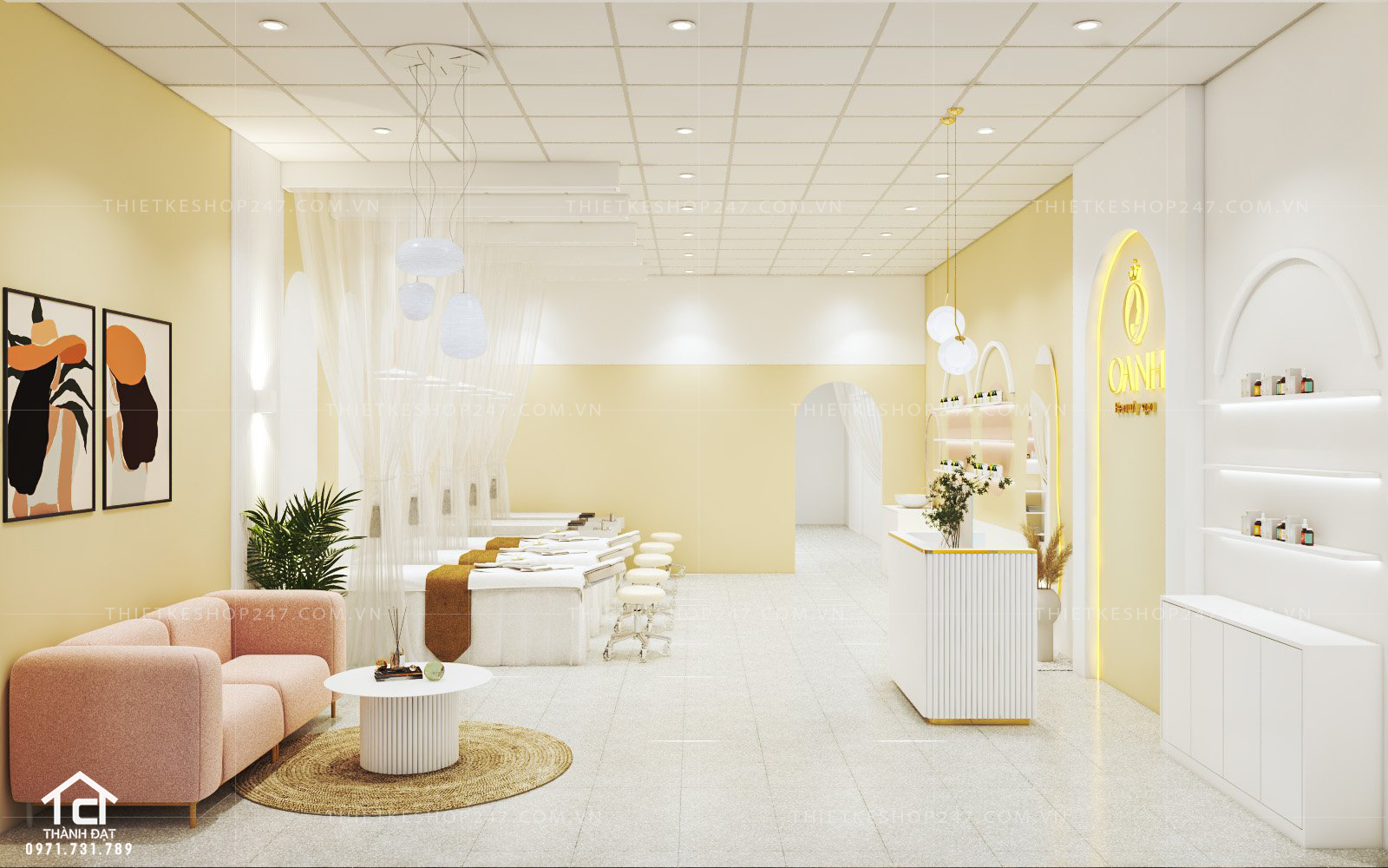 Thiết kế spa đẹp