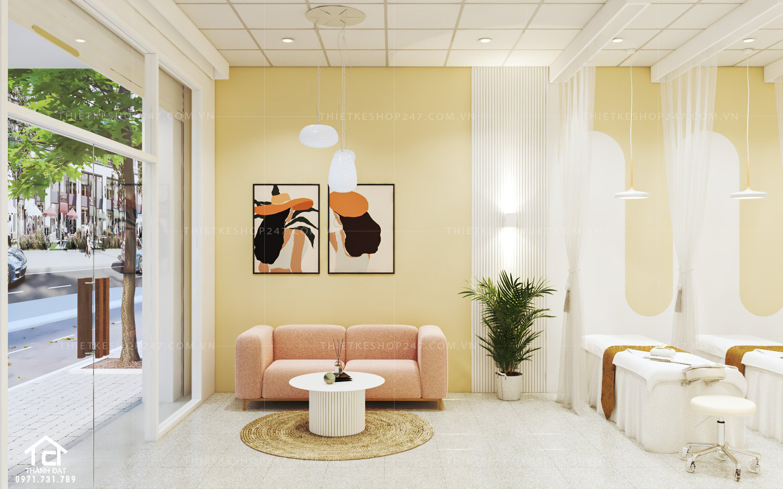 Thiết kế shop nhỏ