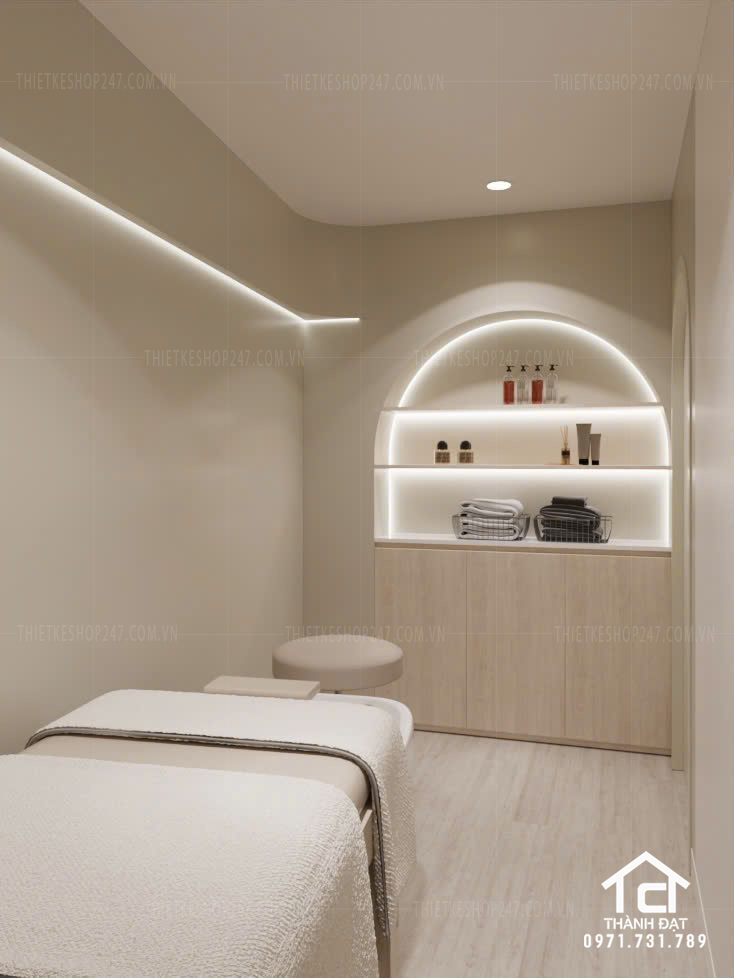 thiết kế spa đẹp sáng tạo