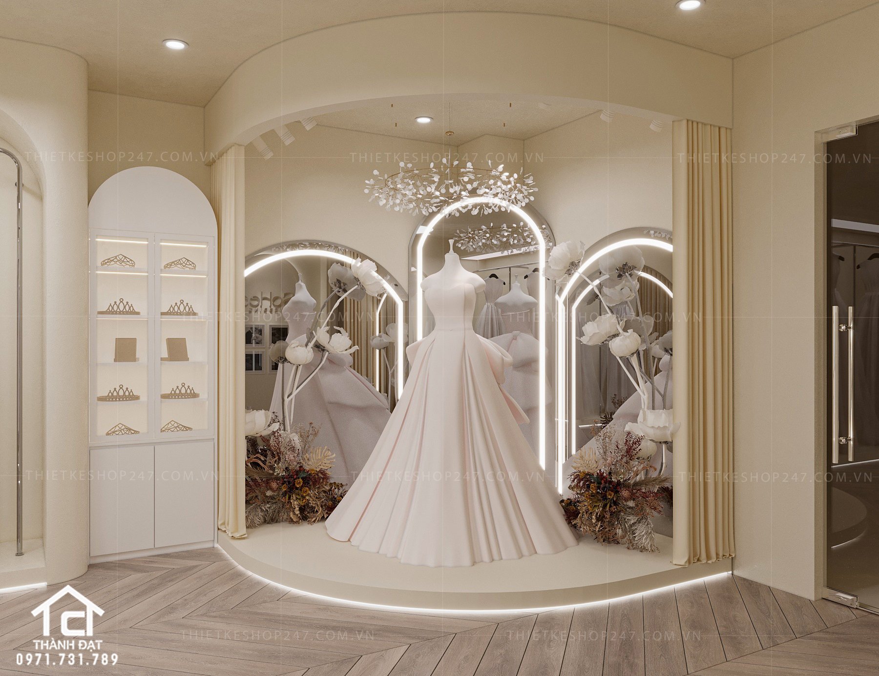 thiết kế studio áo cưới đẹp tinh tế.jpg