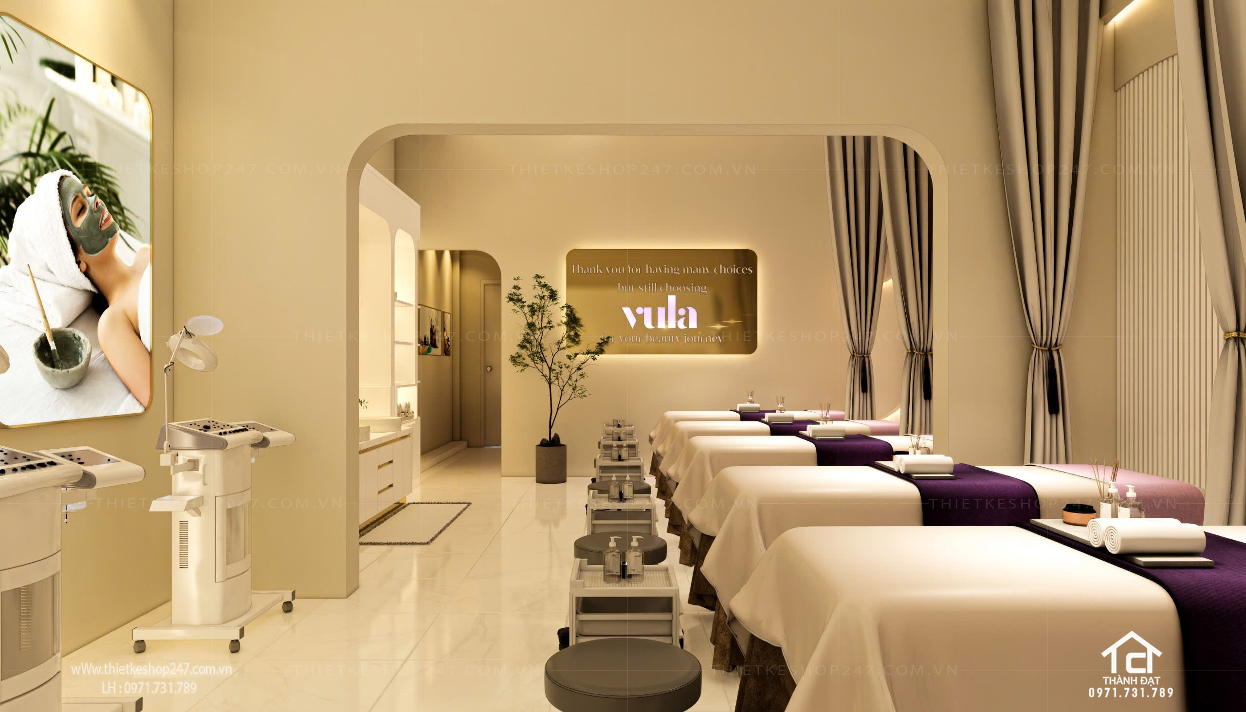 Thiết kế spa đẹp