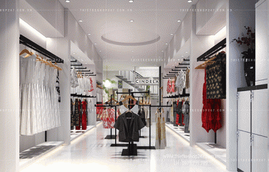 Thiết kế shop thời trang đẹp xây dựng thương hiệu trong lòng khách hàng tốt hơn.