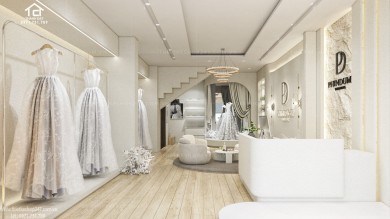 Mẫu thiết kế studio áo cưới đẹp sang chảnh và rất hiện đại - PHINDUMP