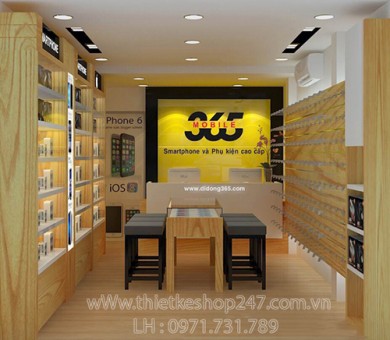 Thiết kế cửa hàng - Anh Quang