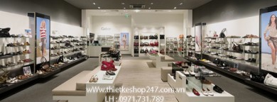 Thiết kế cửa hàng giày dép đẹp, tinh tế - Chị Thanh Hoa.