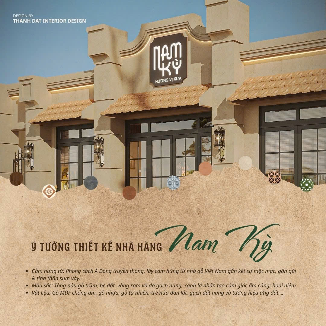 Thiết kế nhà hàng đẹp
