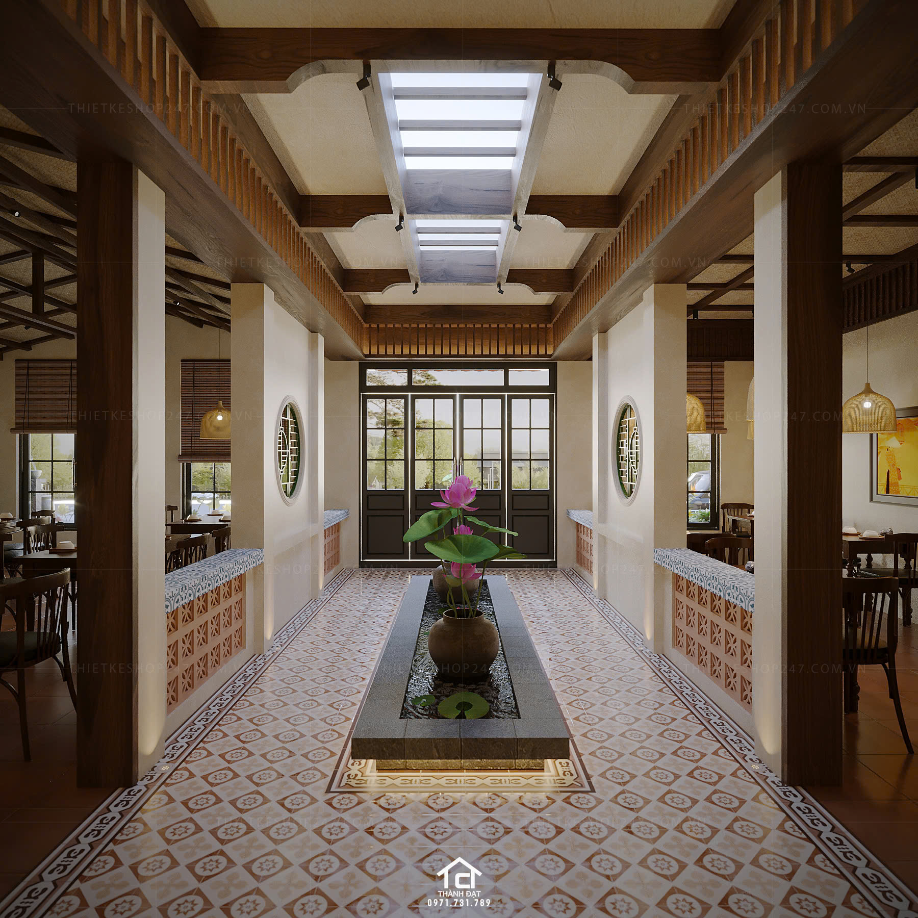 Thiết kế nhà hàng đẹp