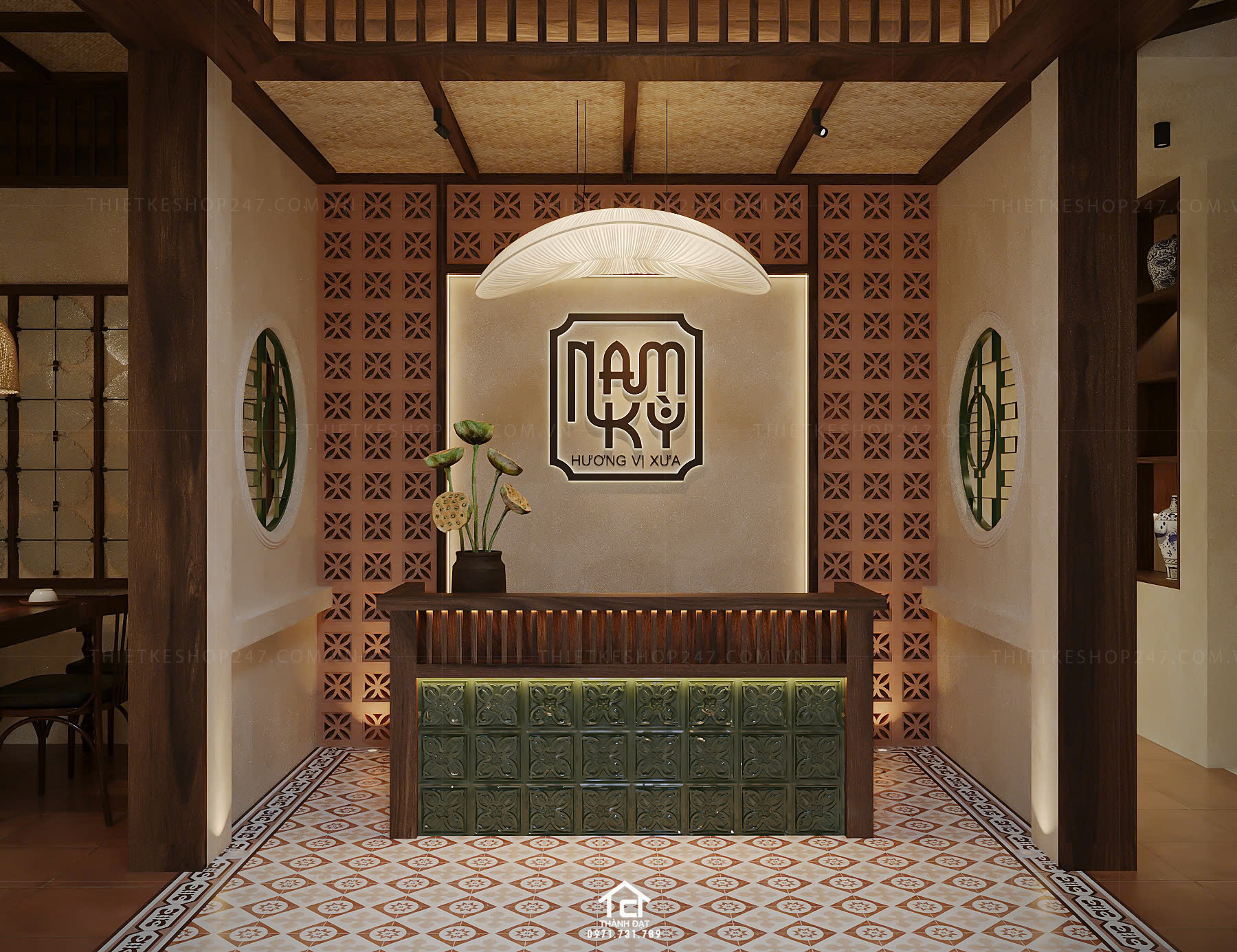 Thiết kế nhà hàng đẹp