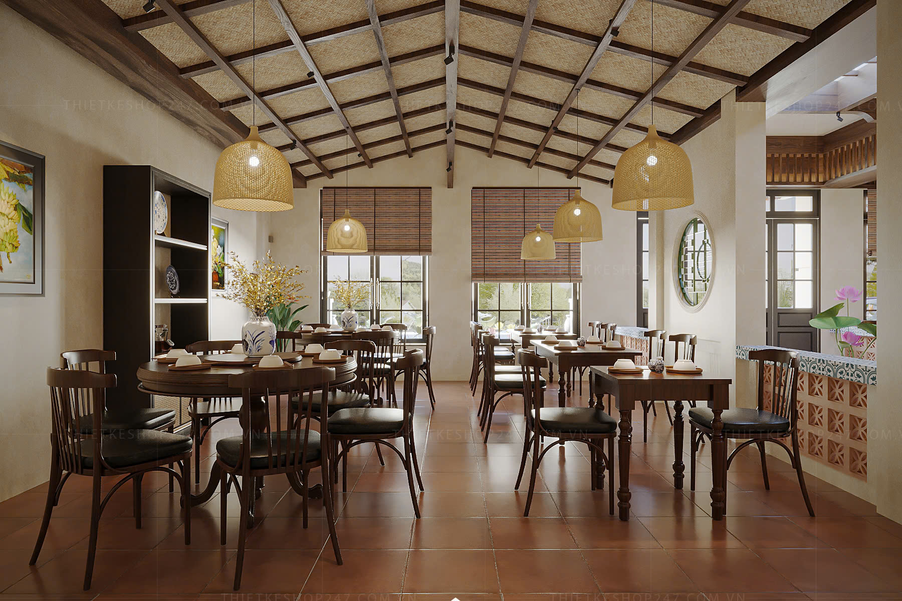 Thiết kế nhà hàng đẹp