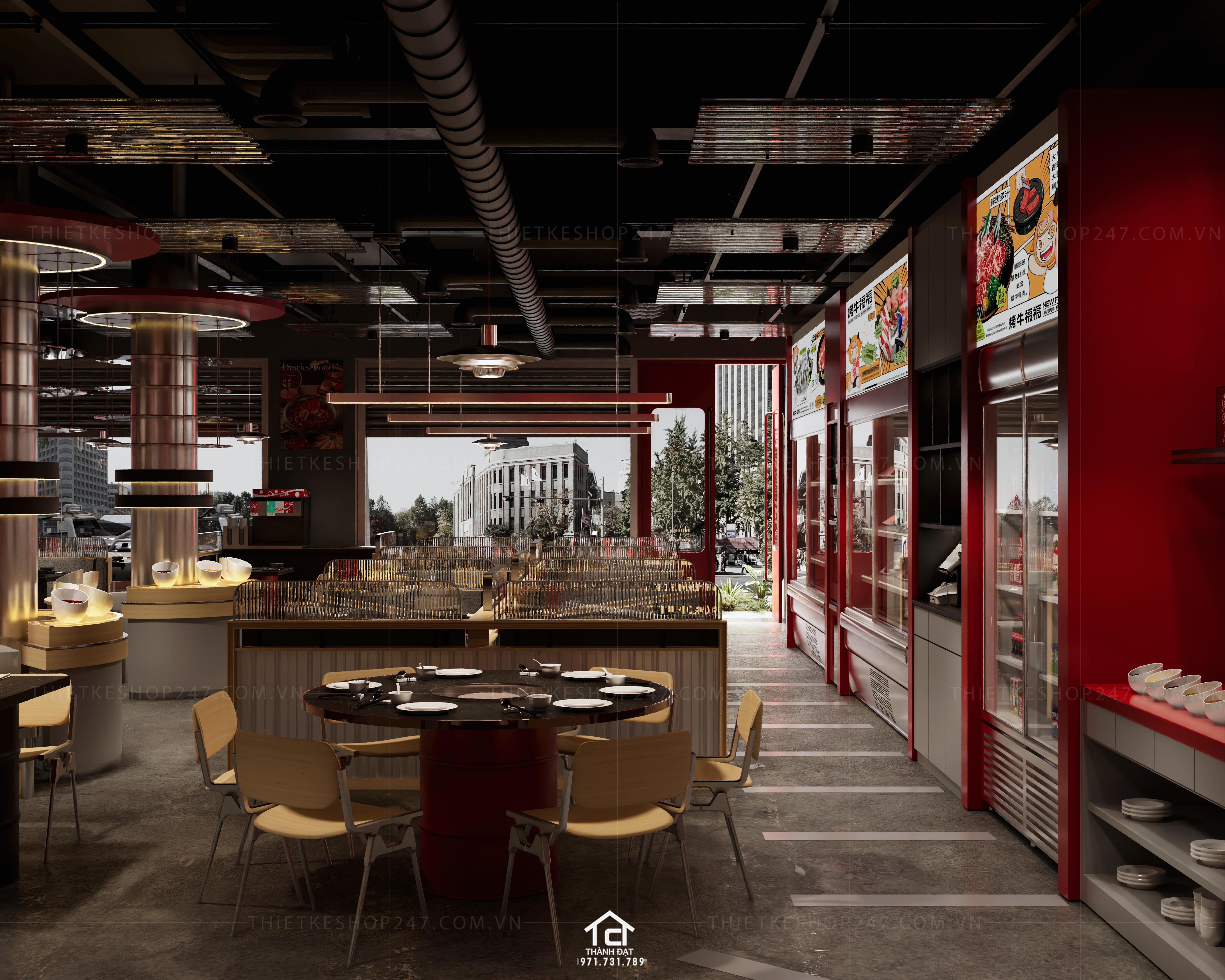 Thiết kế nhà hàng đẹp