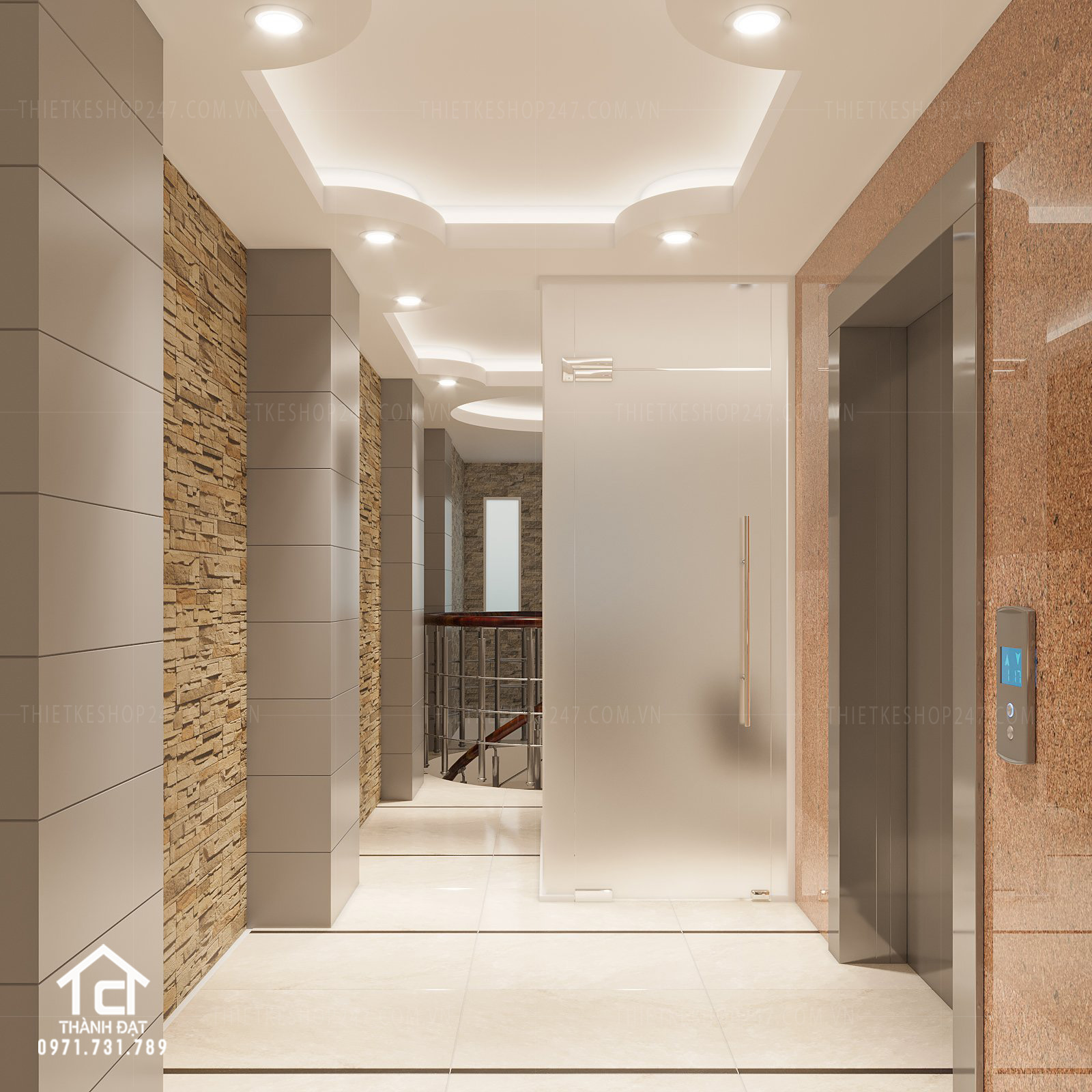 thiết kế spa đẹp nhẹ nhàng