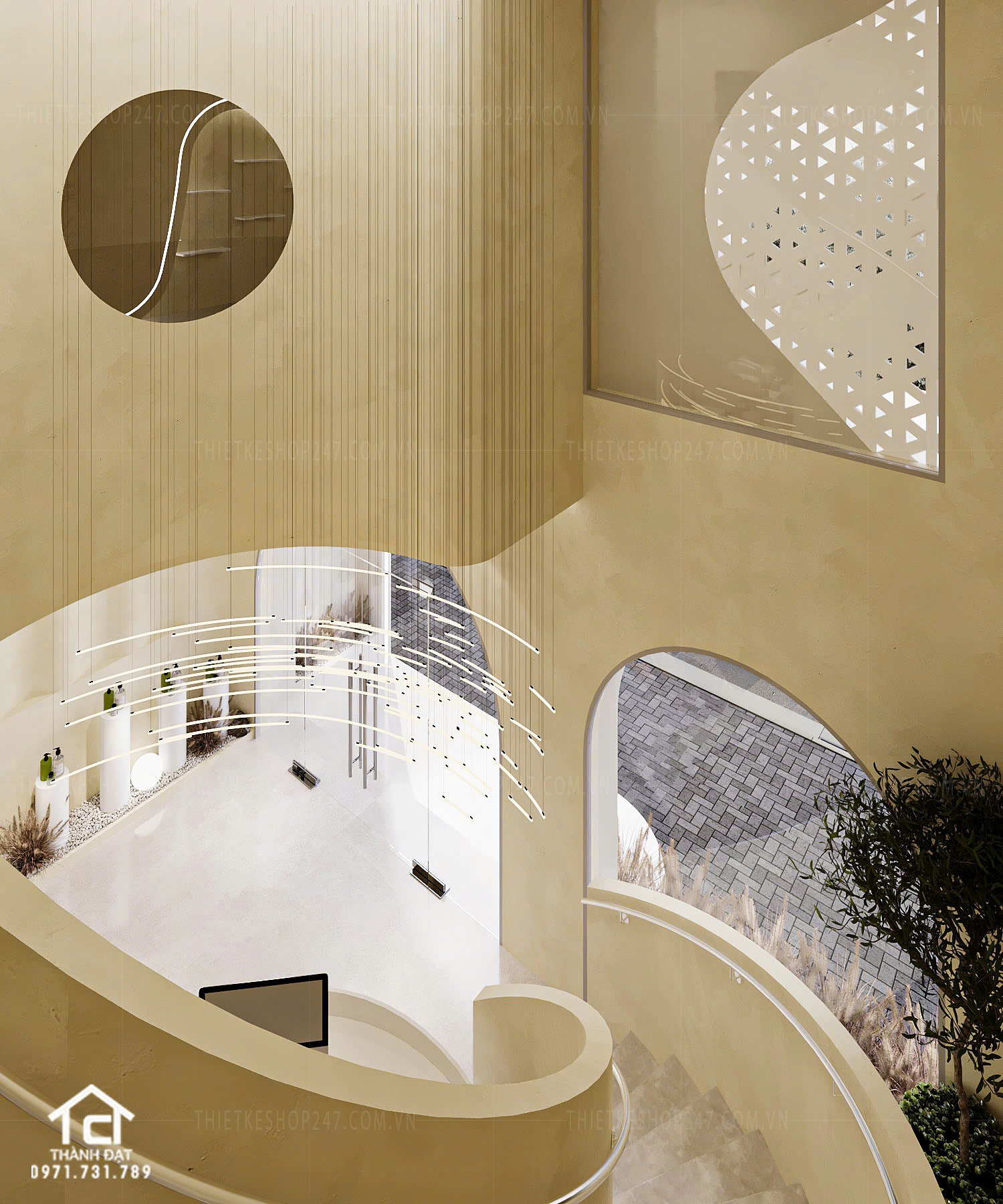 Thiết kế spa đẹp thu hút