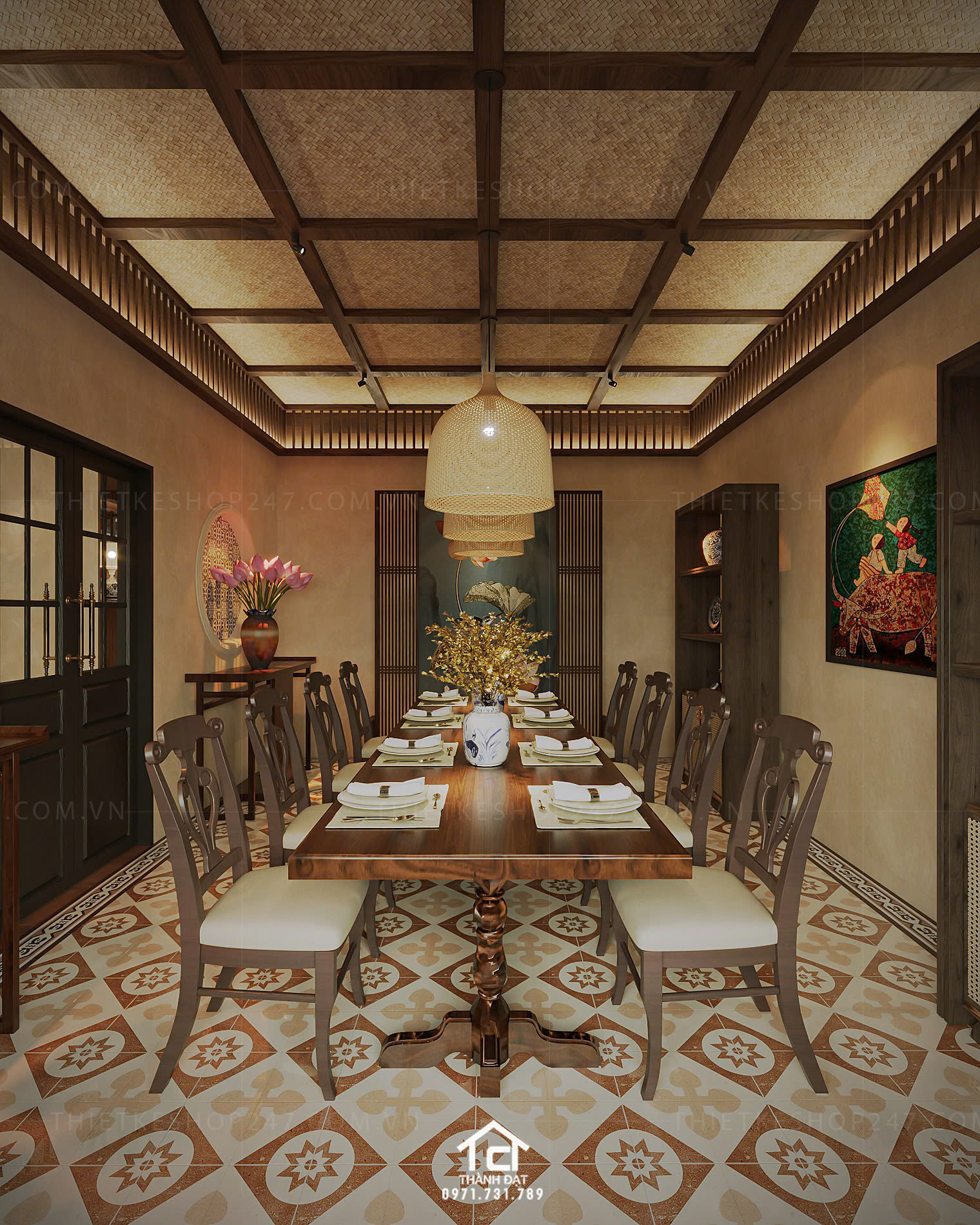 Thiết kế nhà hàng đẹp