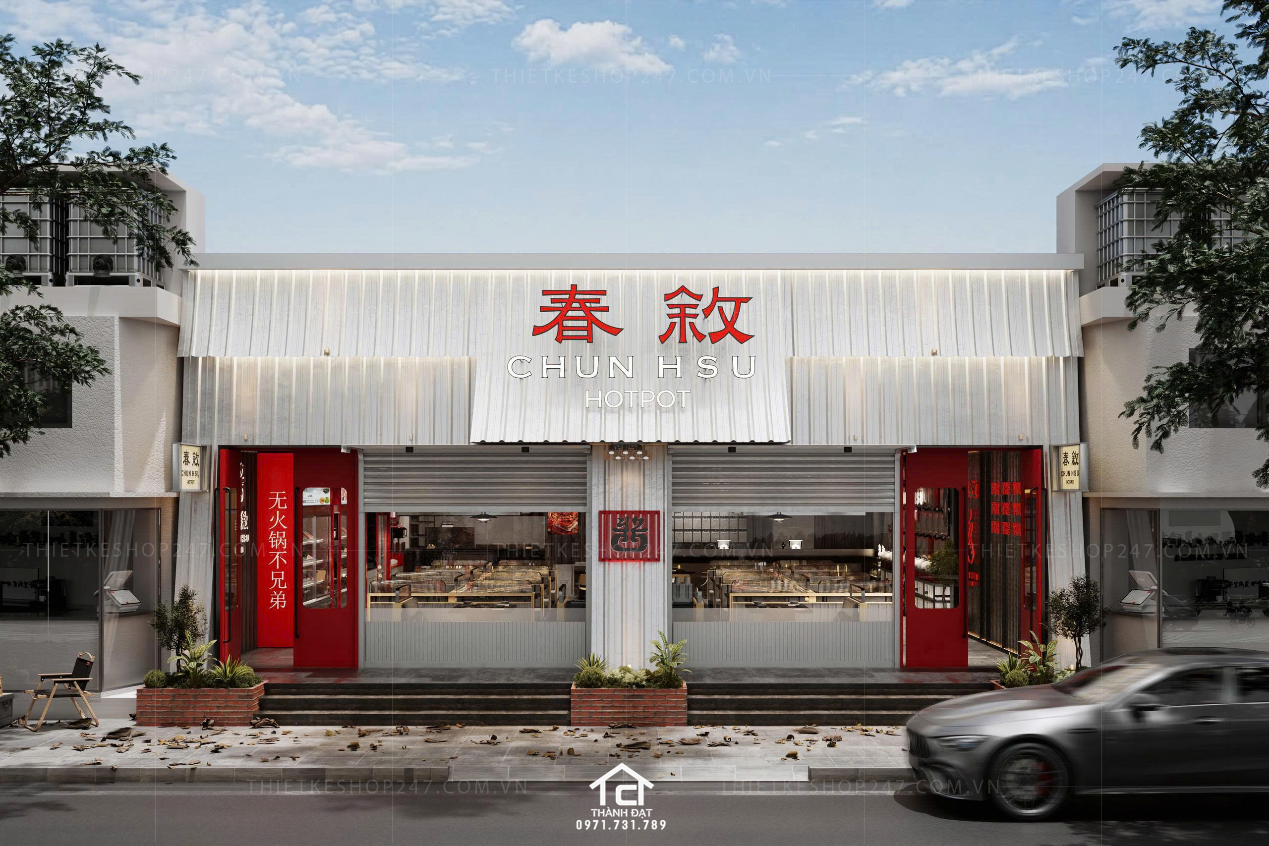 Thiết kế nhà hàng đẹp