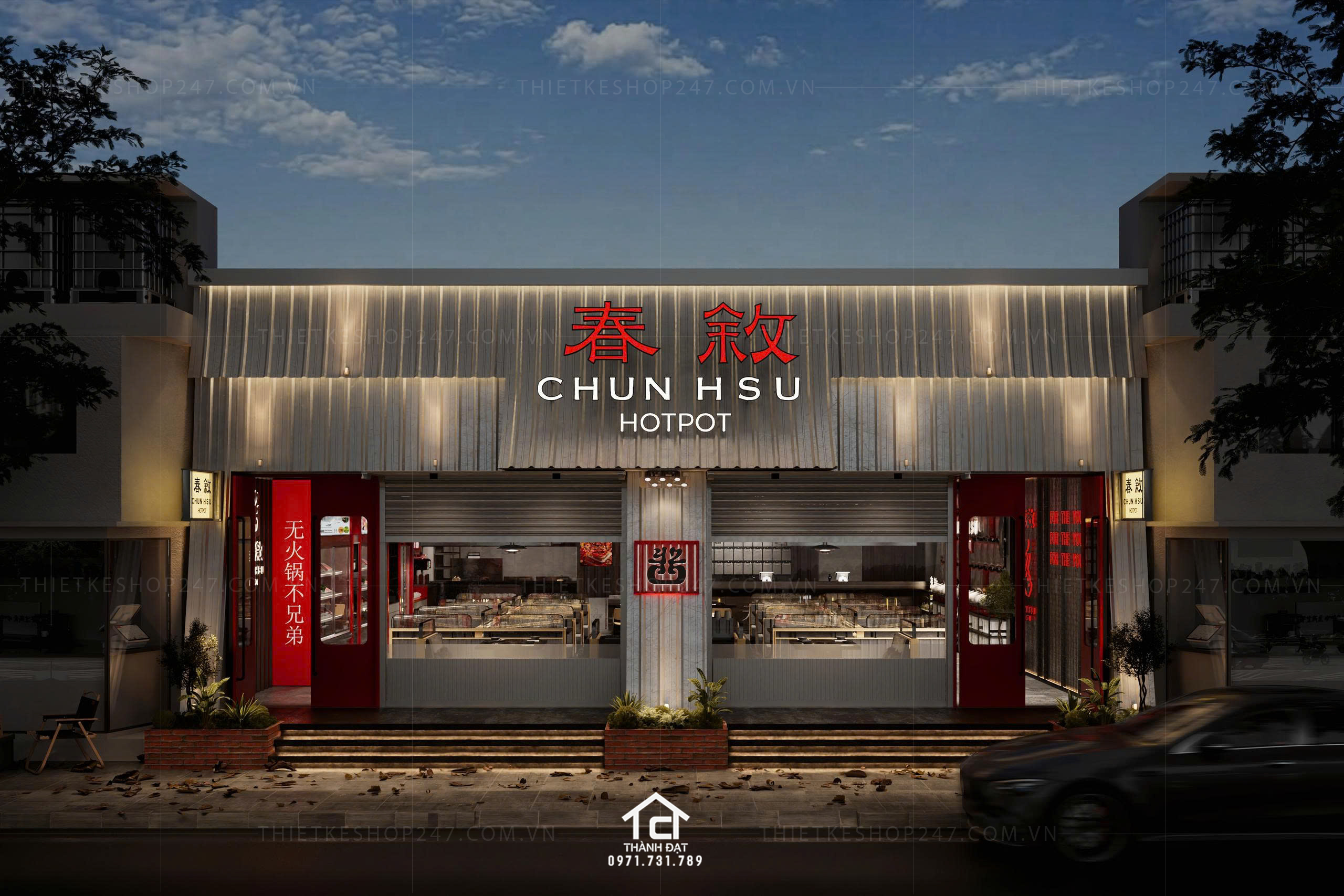 Thiết kế nhà hàng đẹp