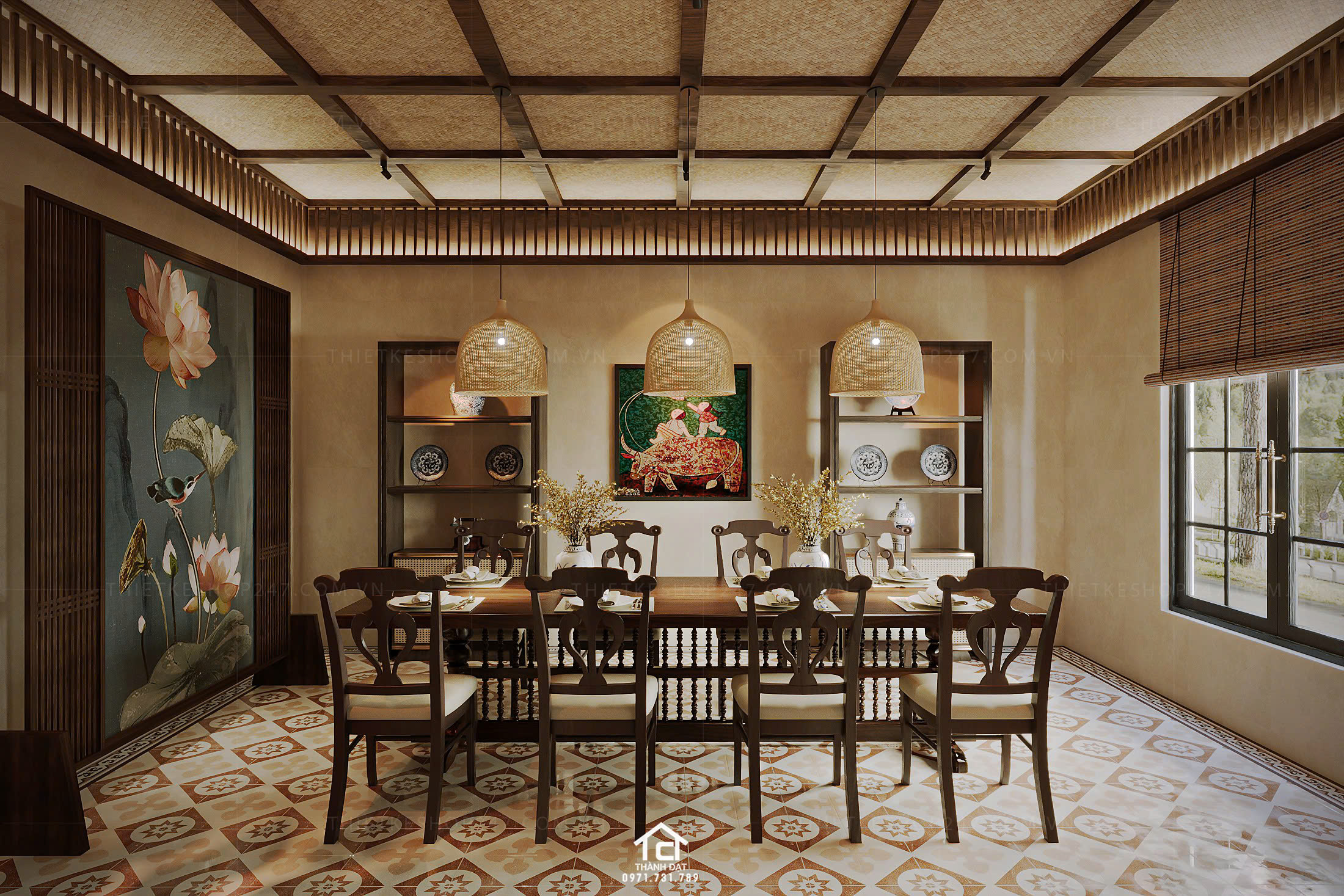Thiết kế nhà hàng đẹp