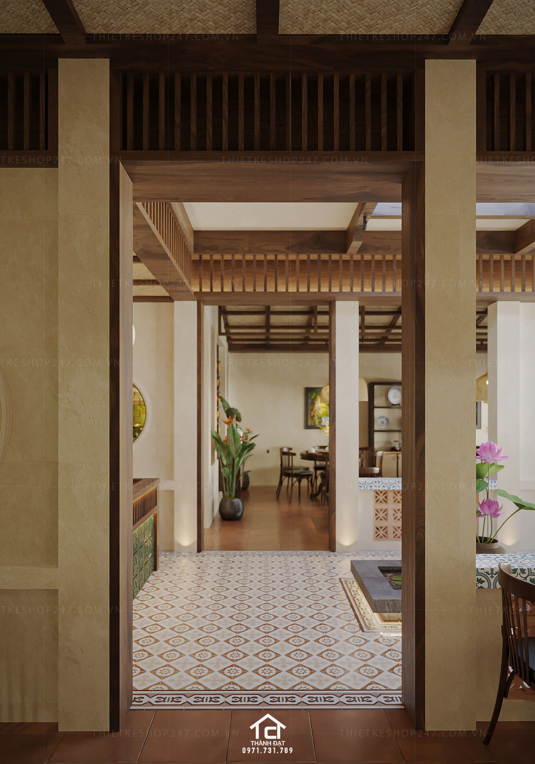 Thiết kế nhà hàng đẹp
