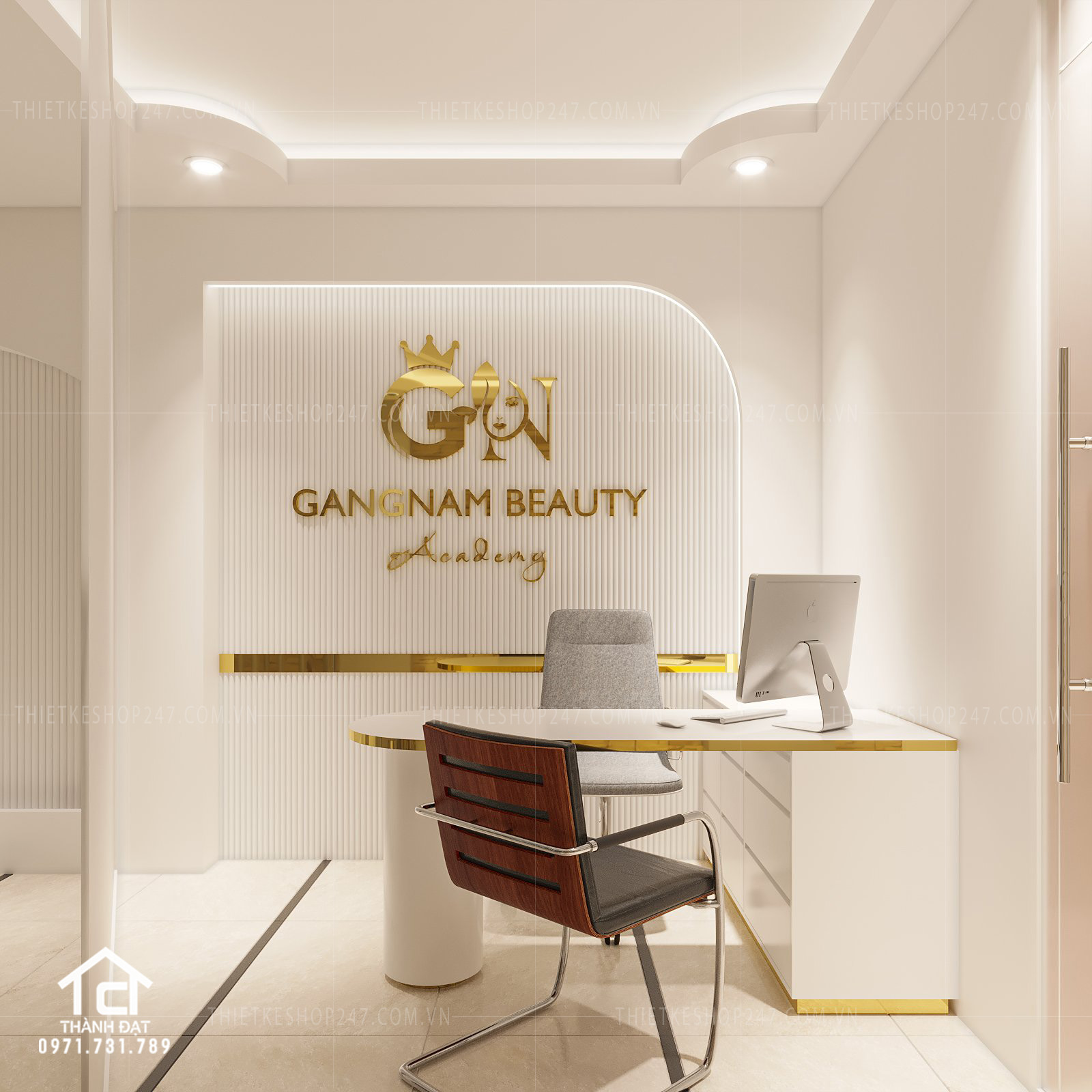 thiết kế spa đẹp rất hiện đại