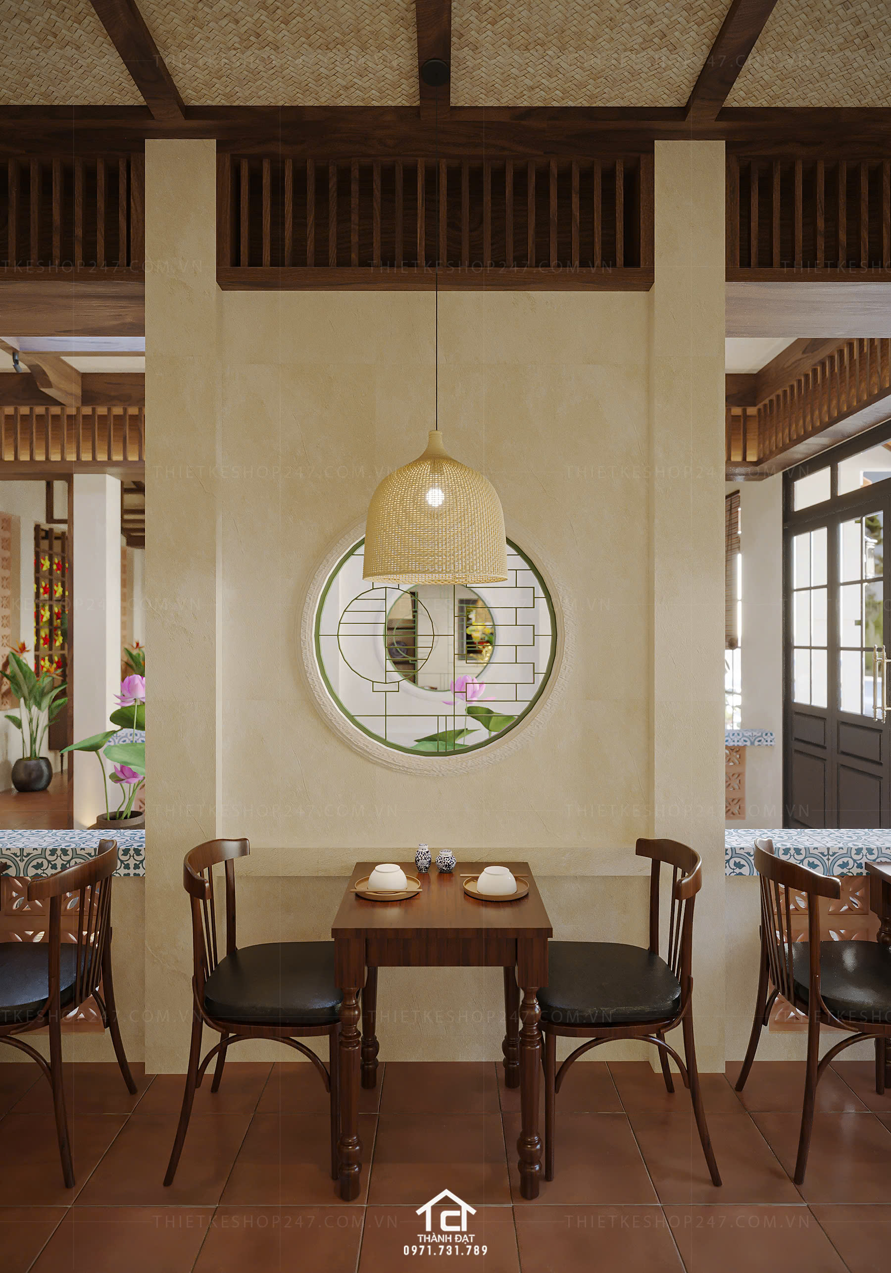 Thiết kế nhà hàng đẹp