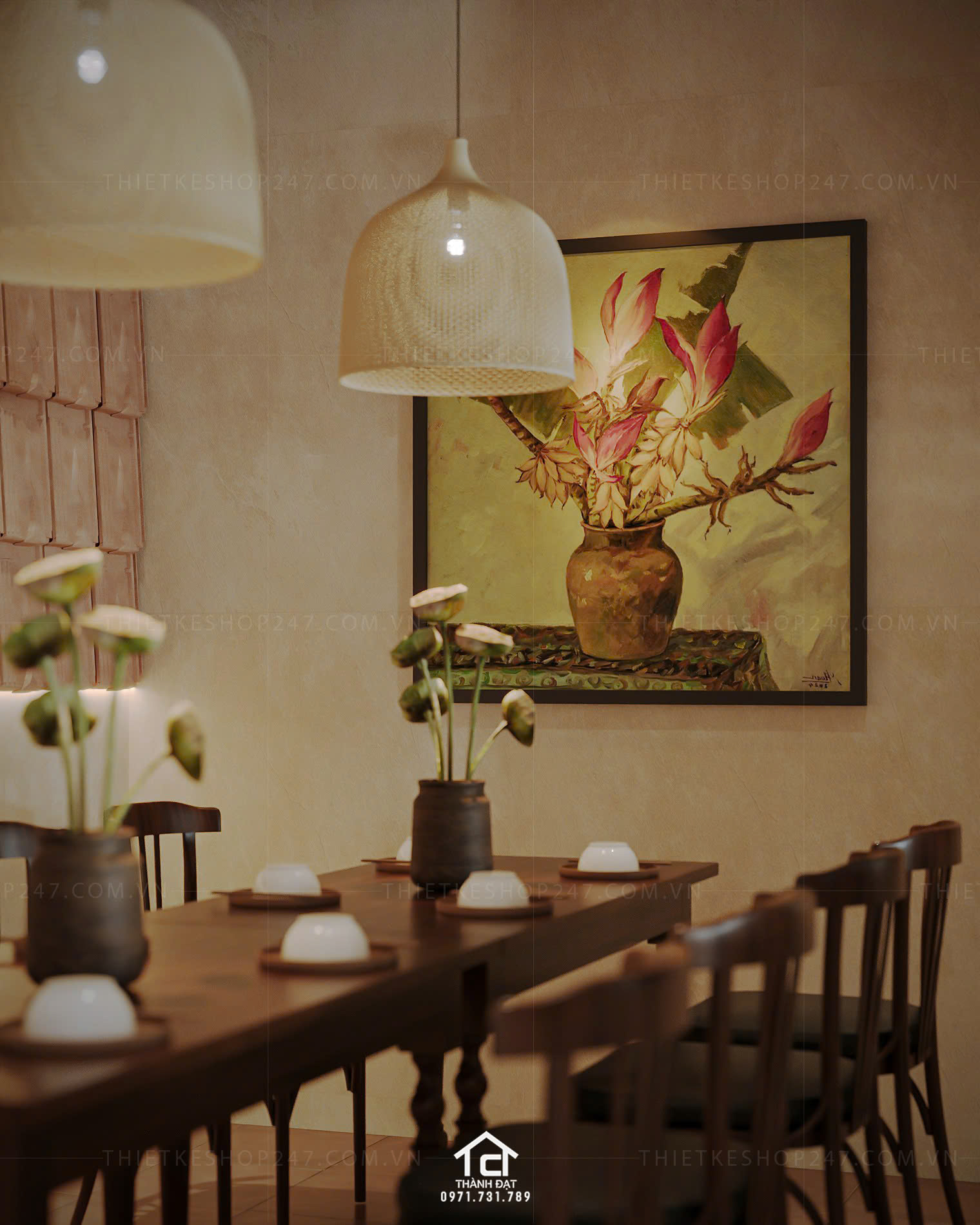 Thiết kế nhà hàng đẹp