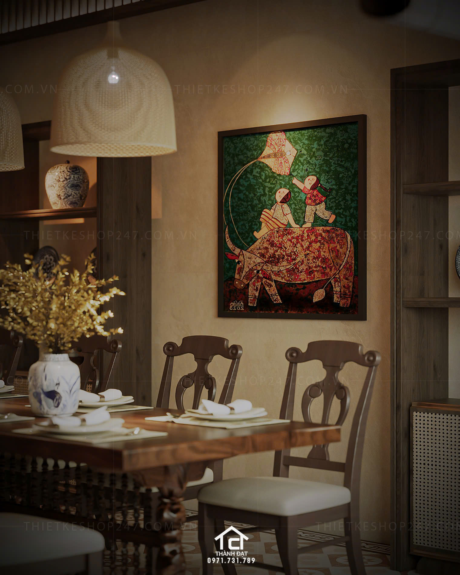 Thiết kế nhà hàng đẹp