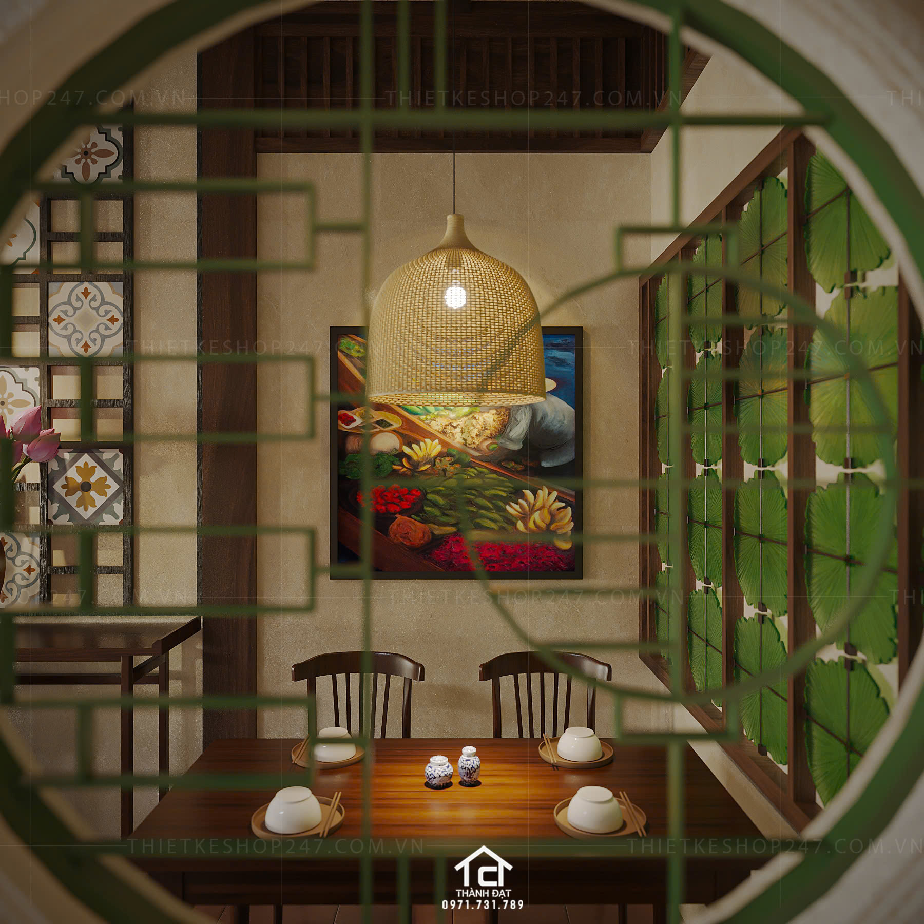 Thiết kế nhà hàng đẹp
