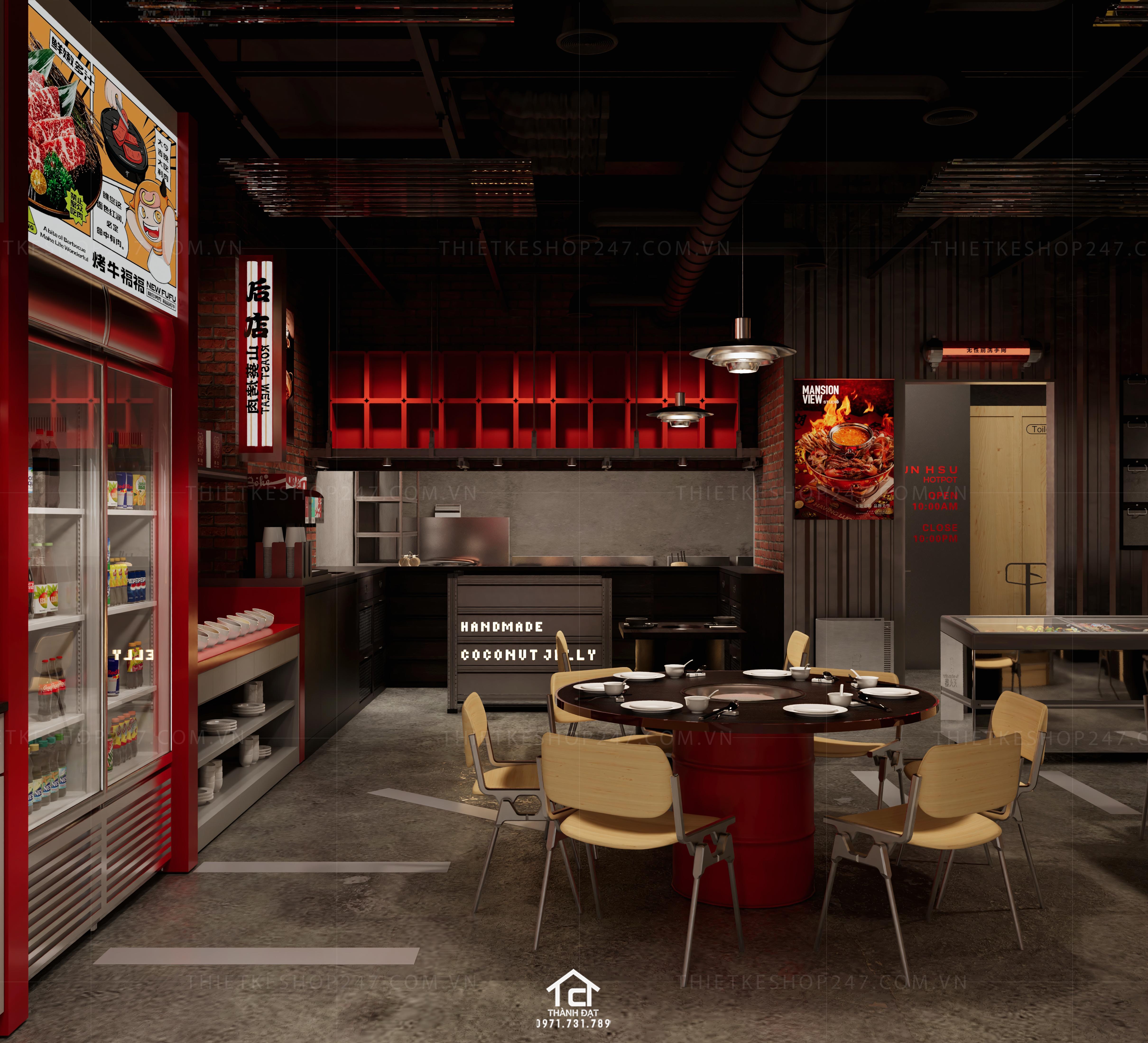 Thiết kế nhà hàng đẹp