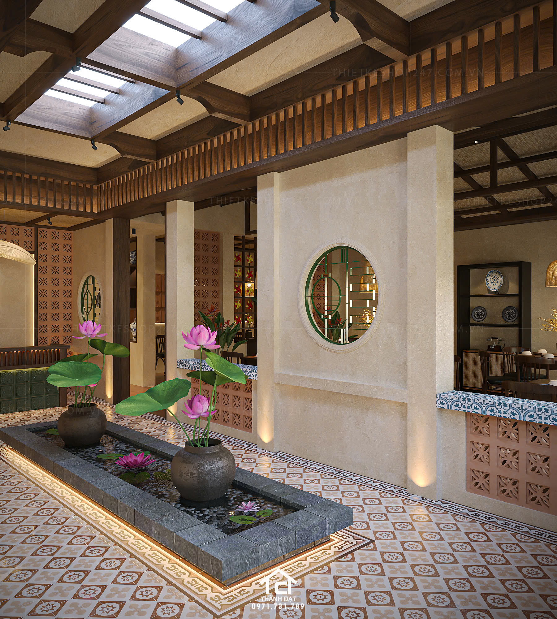 Thiết kế nhà hàng đẹp