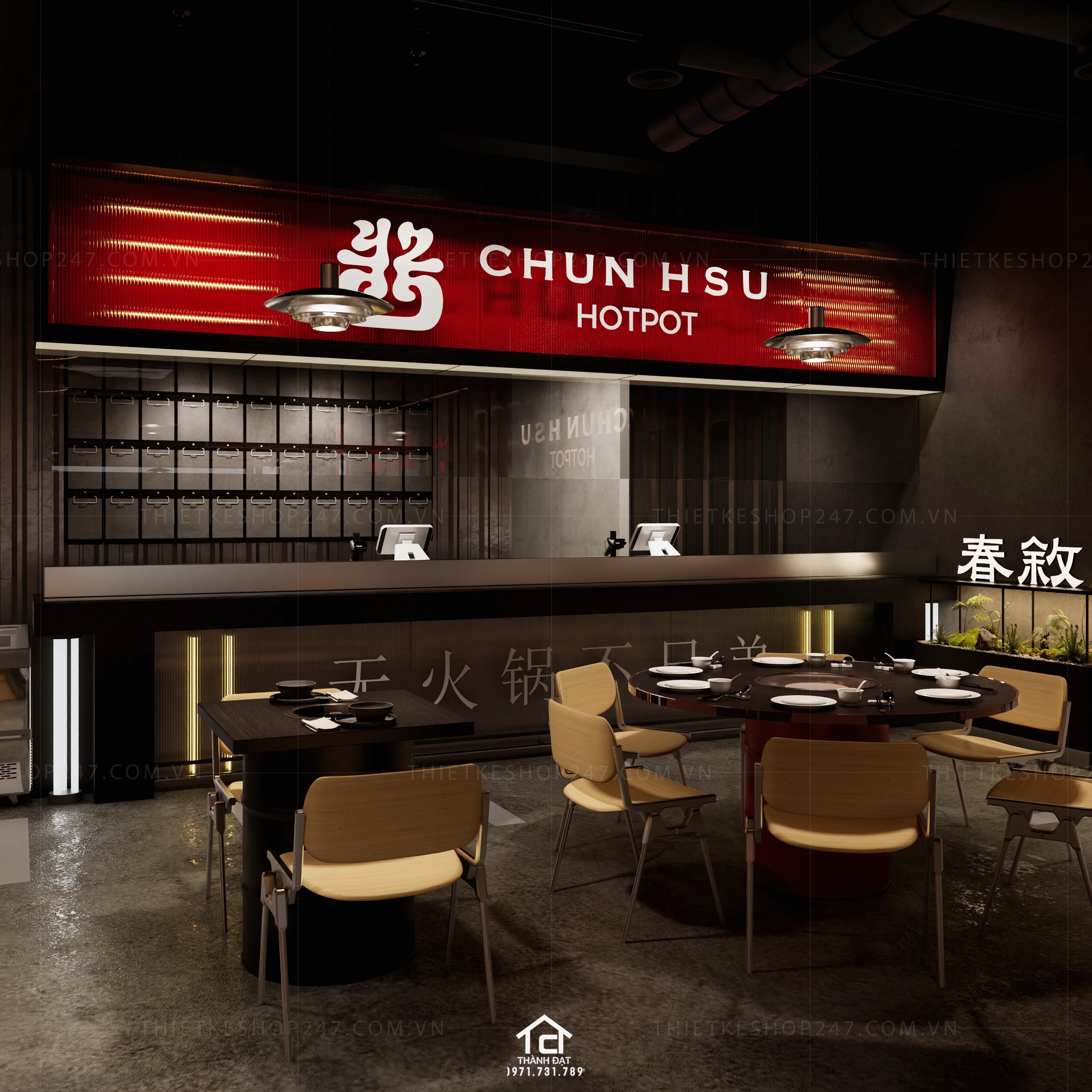 Thiết kế nhà hàng đẹp