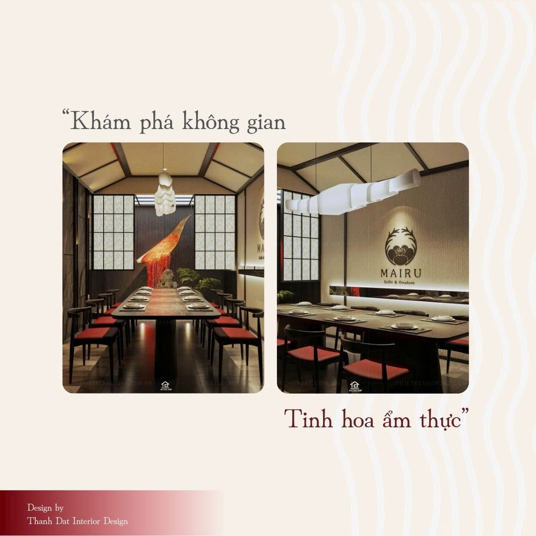 thiết kế nhà hàng đẹp hiện đại