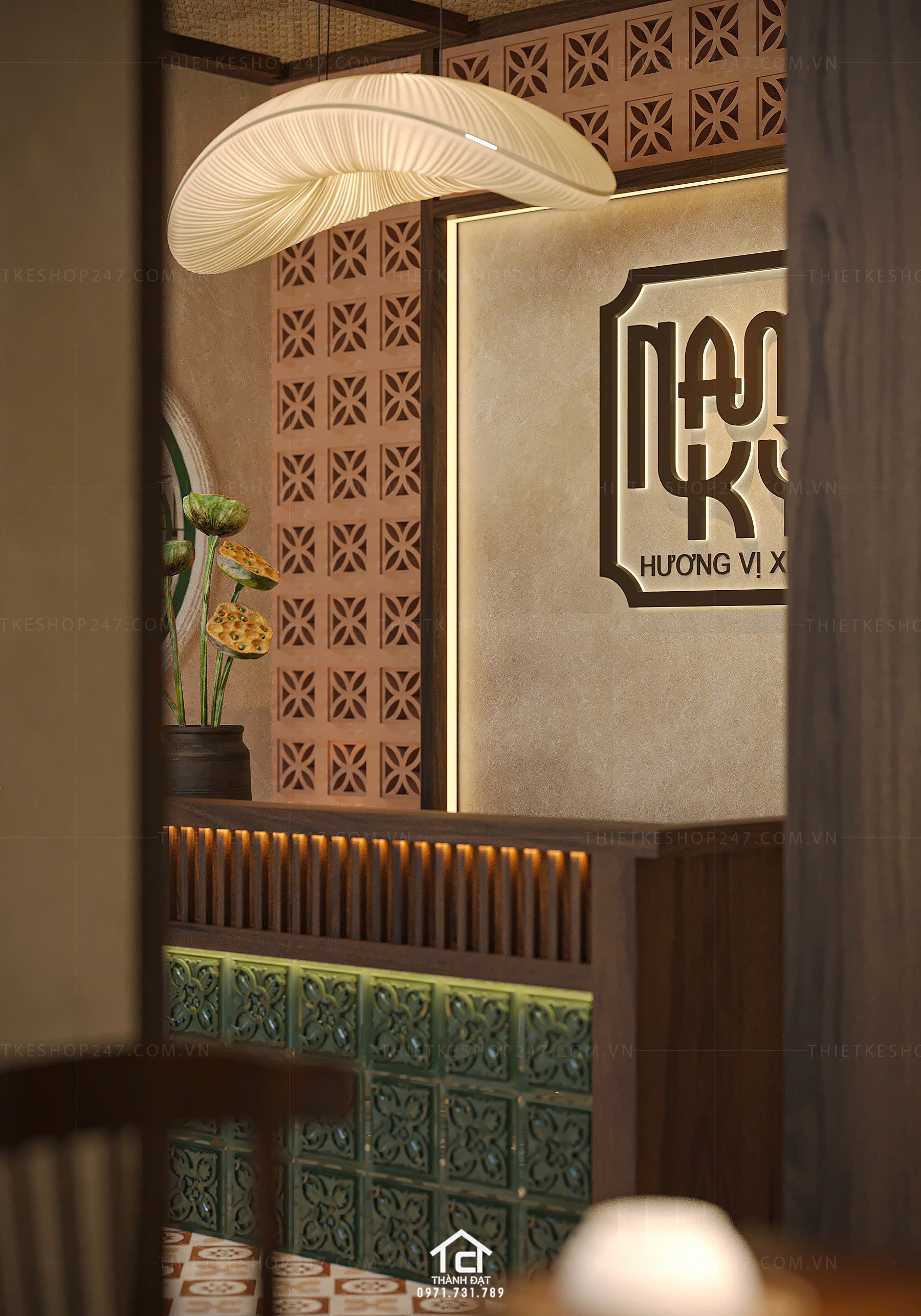 Thiết kế nhà hàng đẹp