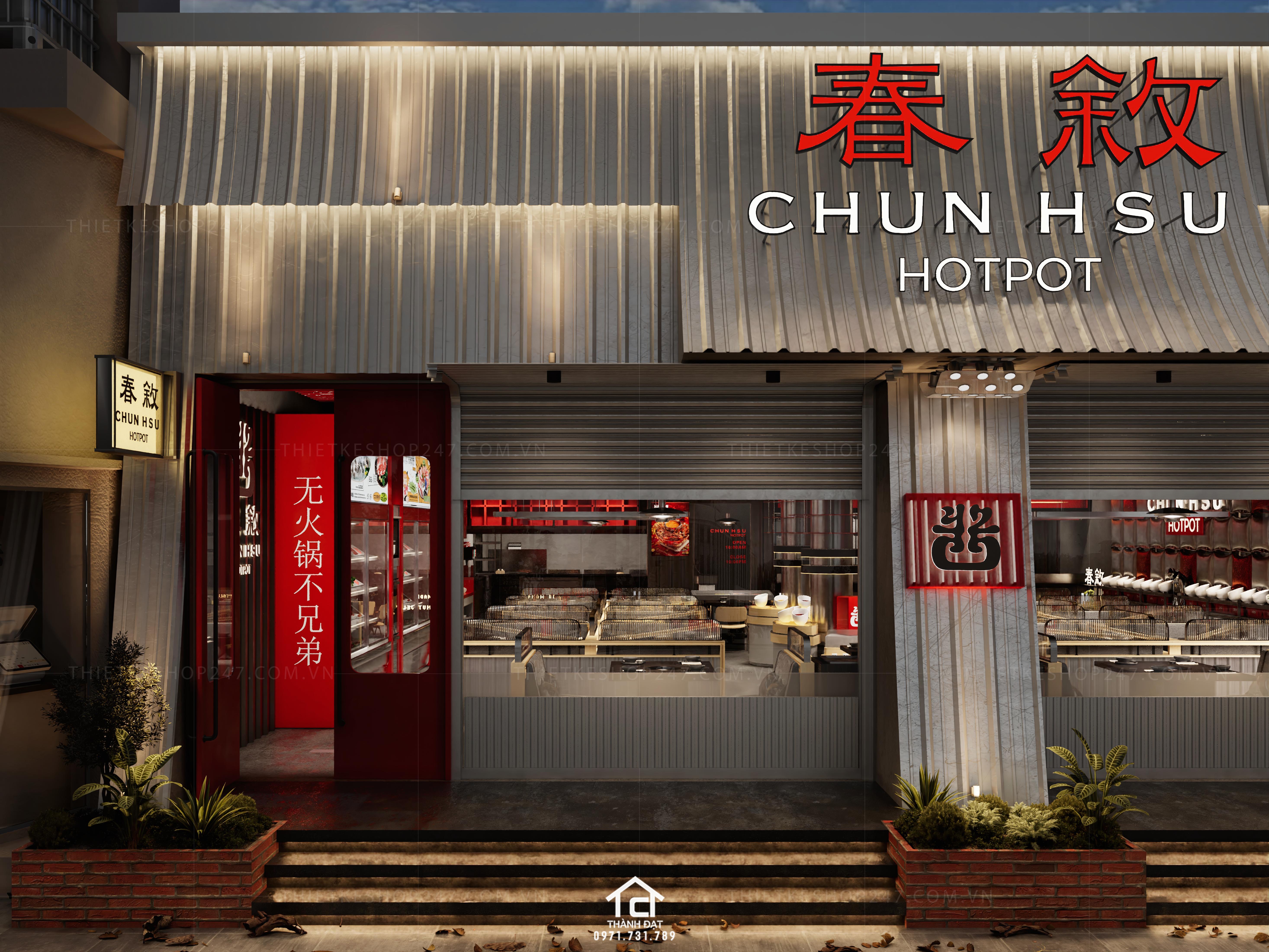 thiết kế nhà hàng đẹp