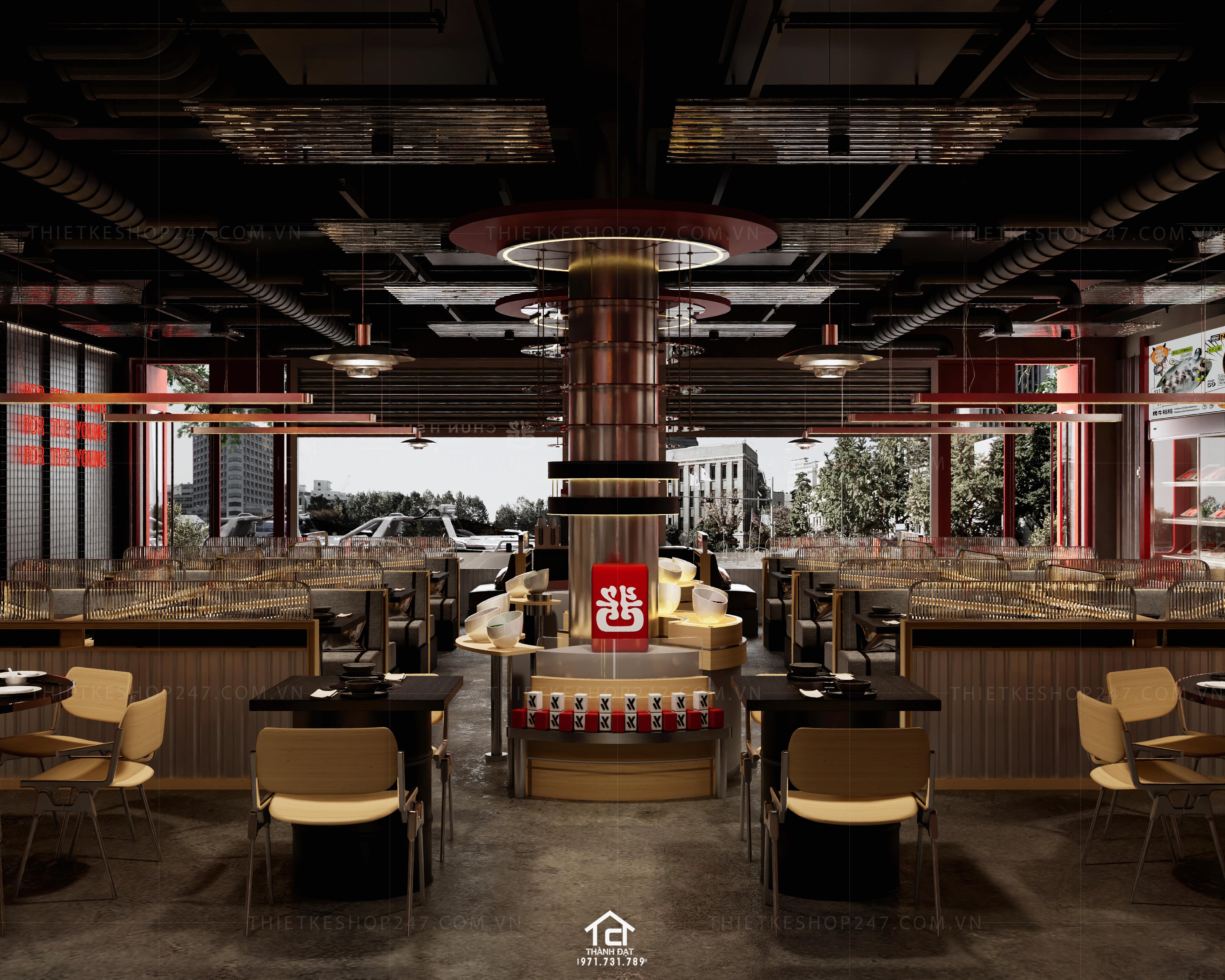 Thiết kế nhà hàng đẹp