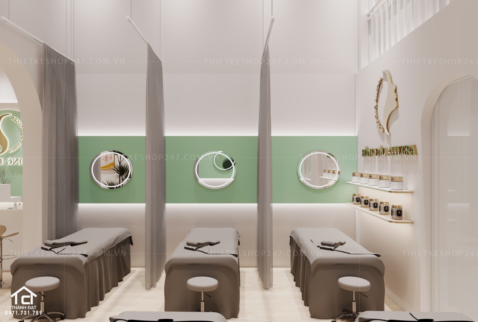 Thiết kế spa hiện đại