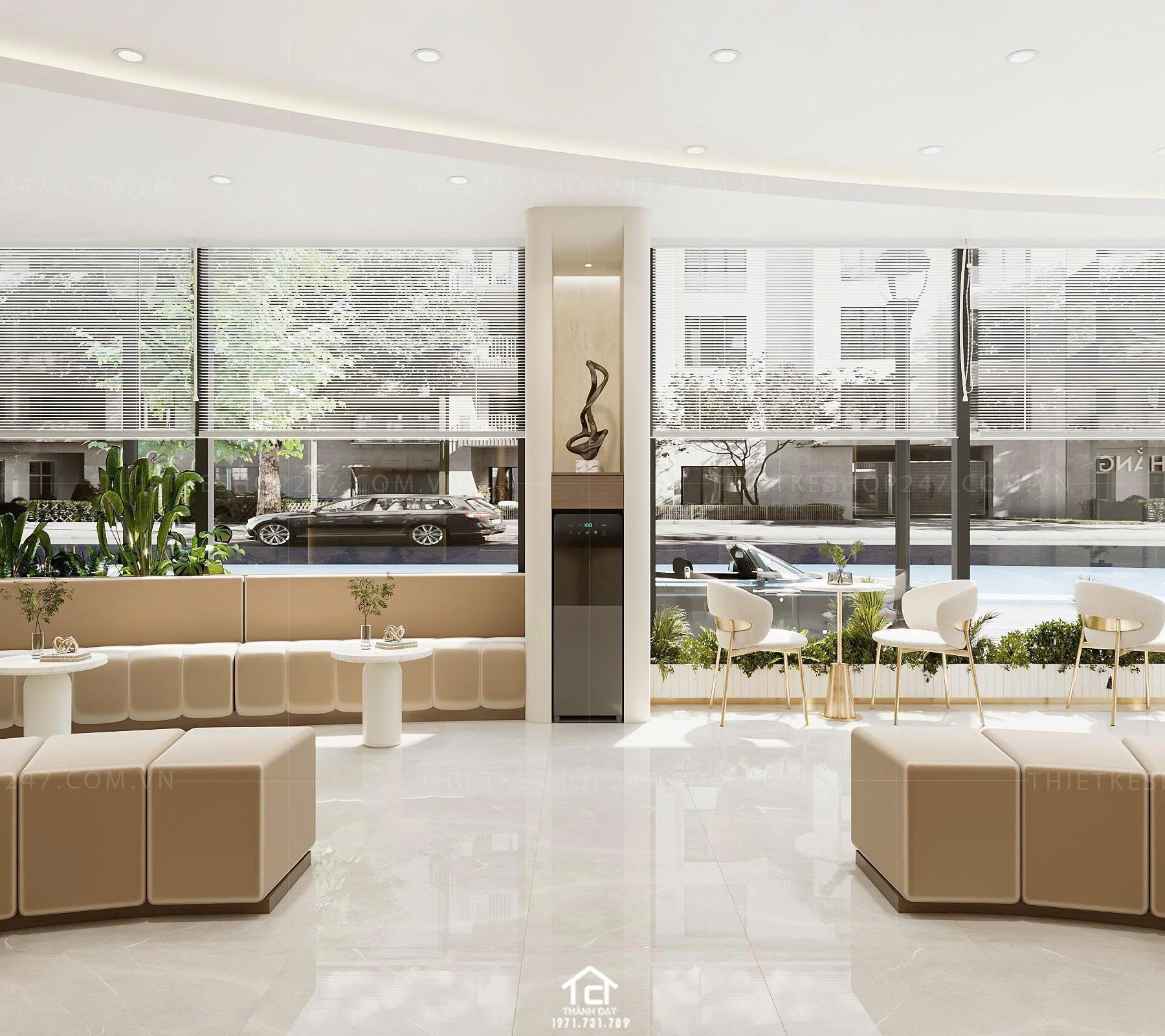 thiết kế phòng khám nha khoa đẹp tinh tế