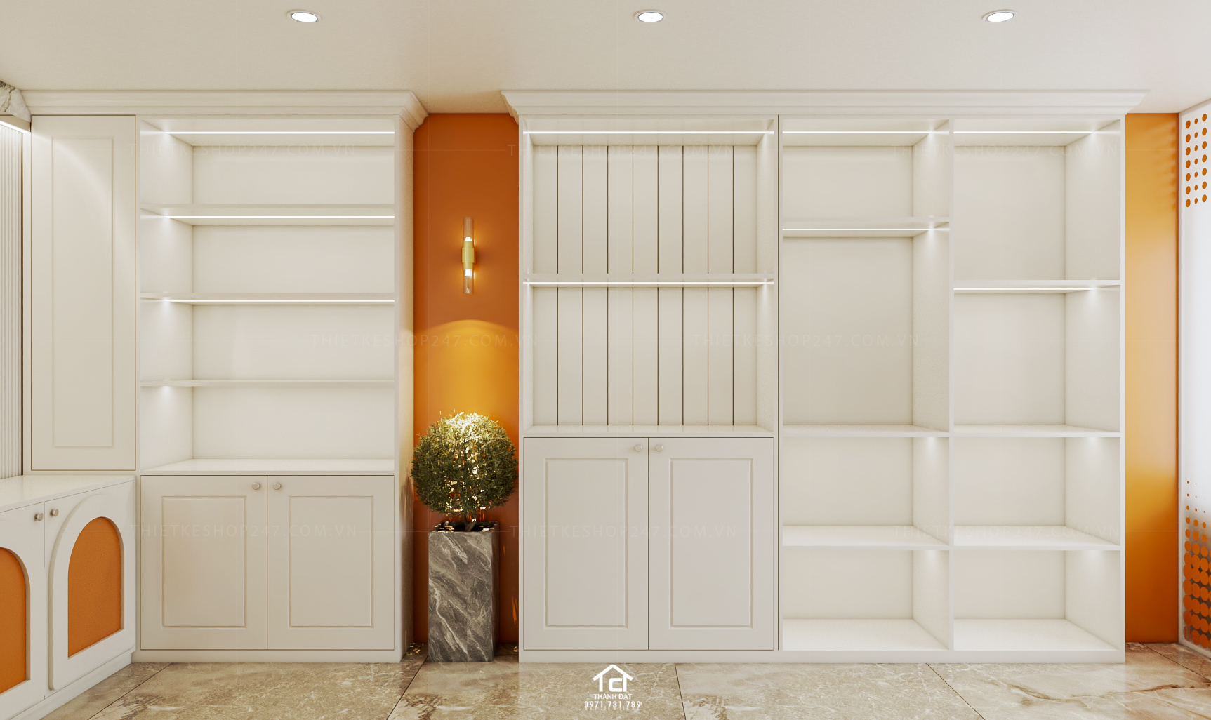 thiết kế phòng khám nha khoa đẹp tinh tế