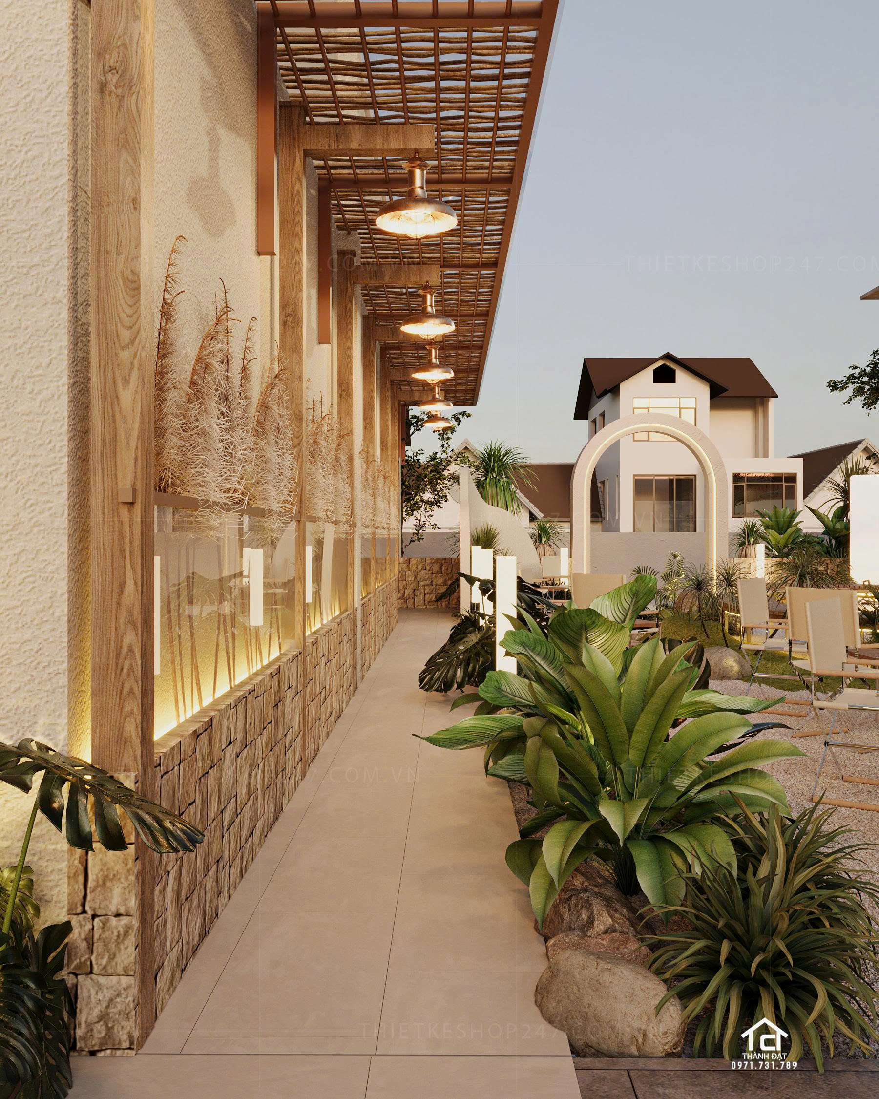 thiết kế quán cafe đẹp độc đáo