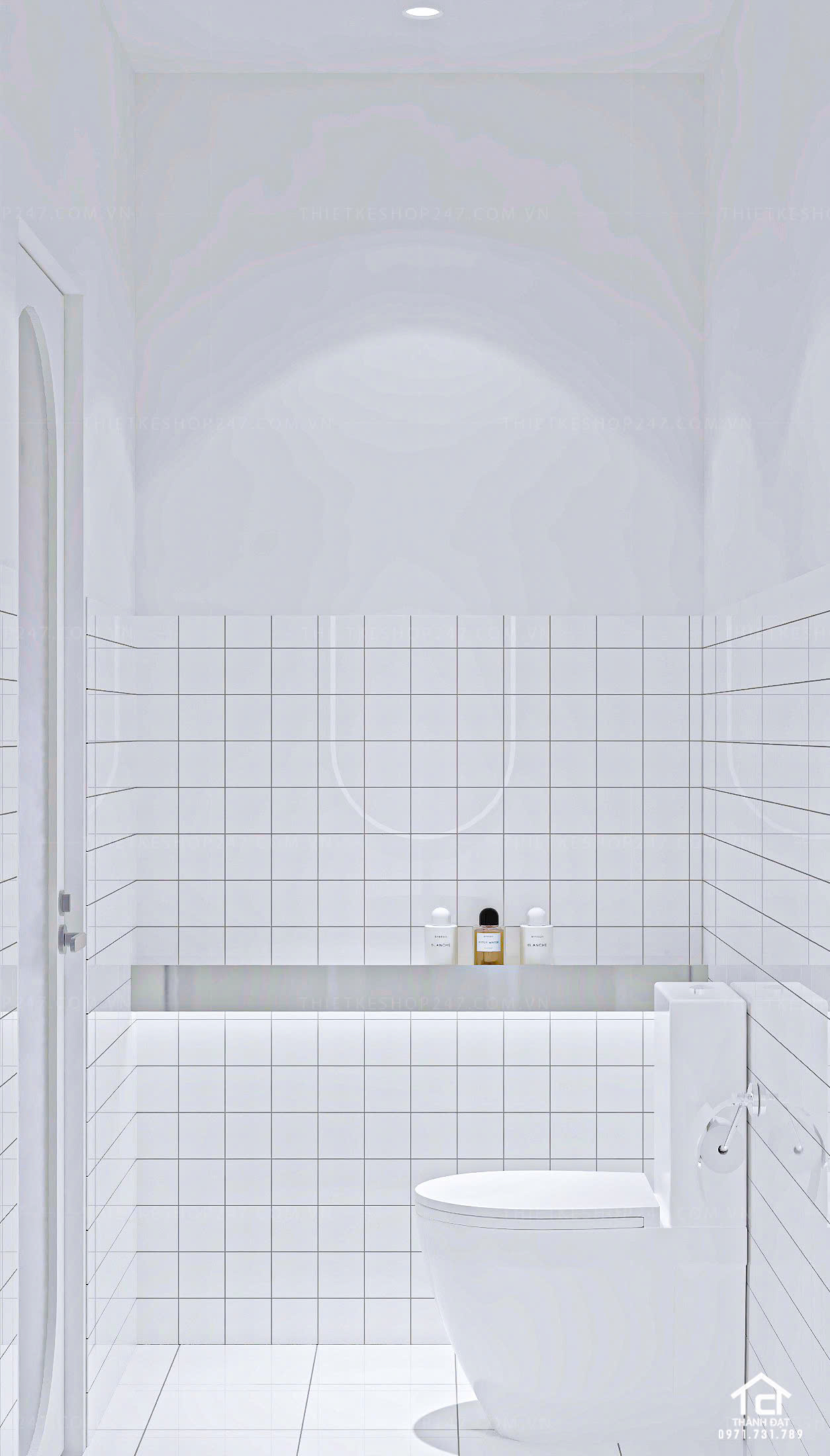 thiết kế quán trà sữa đẹp sinh động