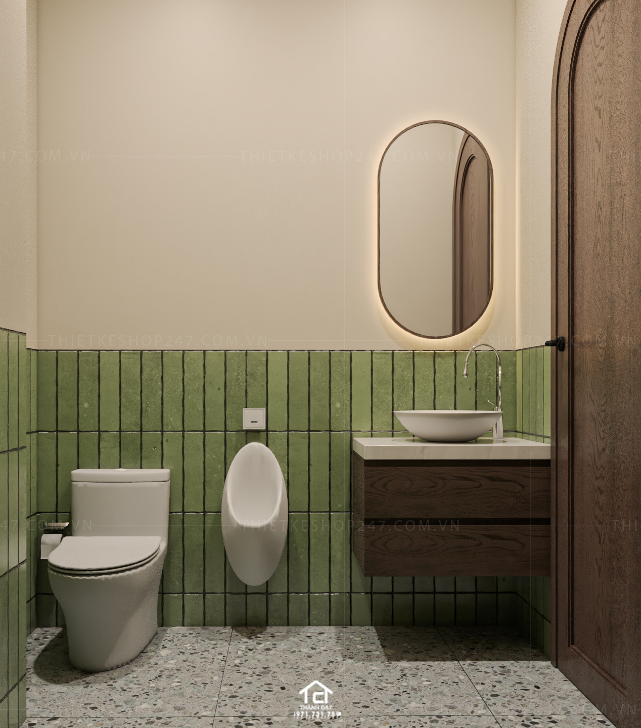 thiết kế quán trà sữa, cafe đẹp thu hút