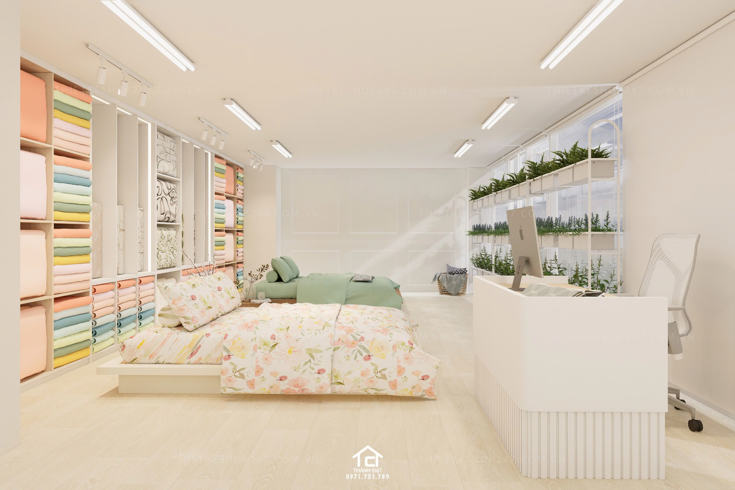 thiết kế shop grap gối đẹp xinh