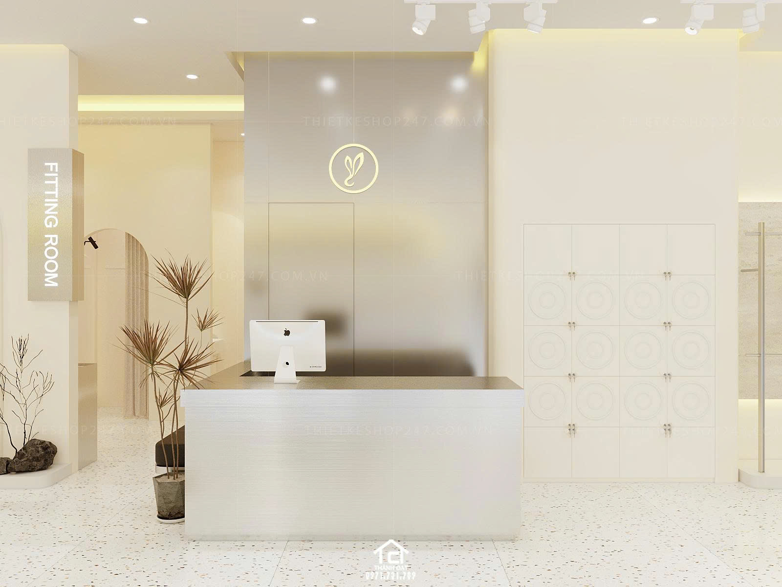 thiết kế shop thời trang đẹp thu hút