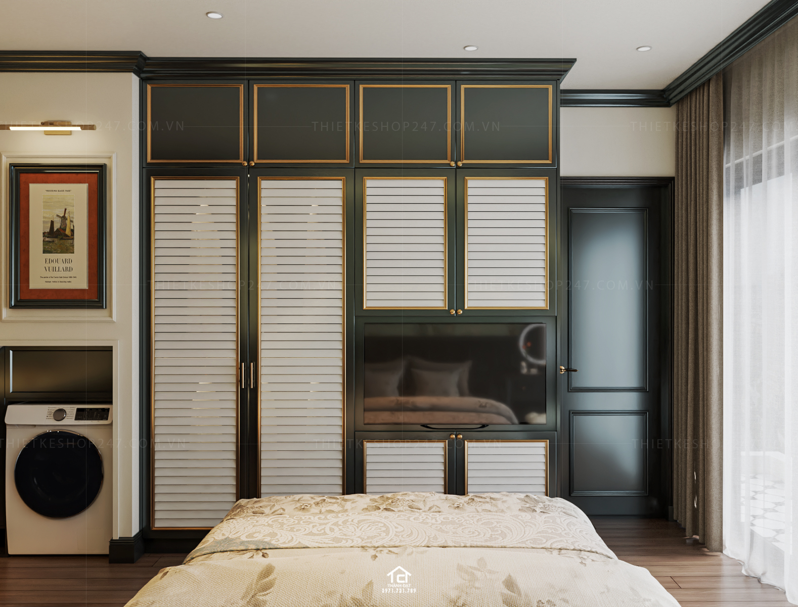 Thiết kế shop yến sào đẹp sang chảnh