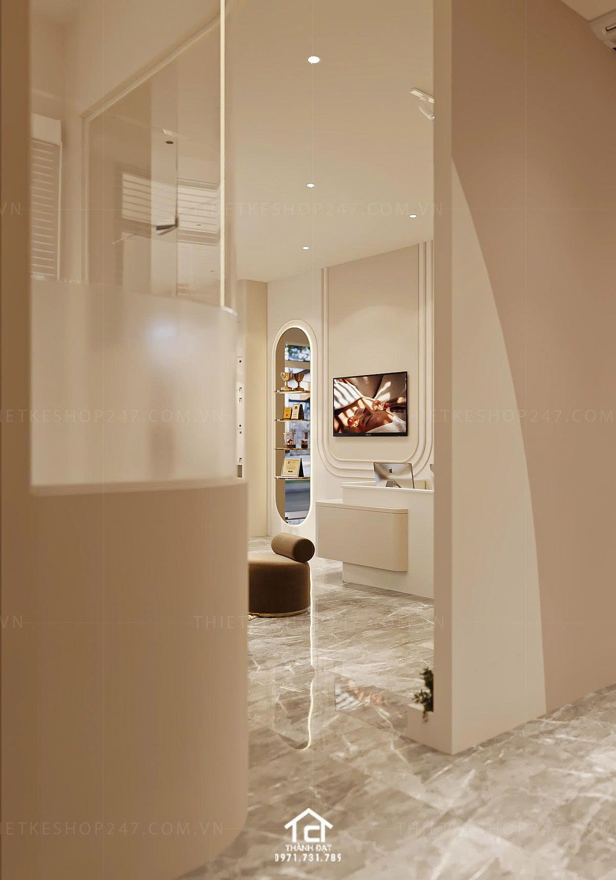 thiết kế spa đẹp đẳng cấp